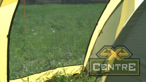 Шатёр автомат Maverick Cosmos 400 (хаки/желто-горчичный)