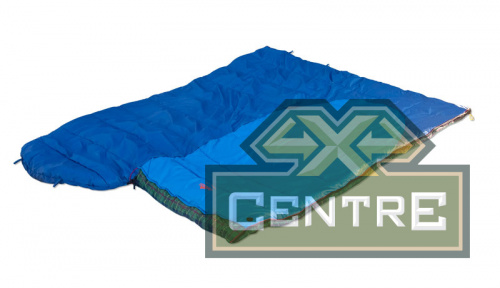 Мешок спальный ALEXIKA TUNDRA Plus (одеяло) синий, левый