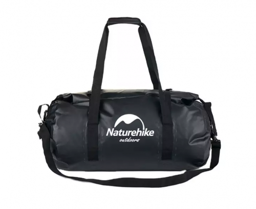 Гермосумка Naturehike 90 л ПВХ (черная)