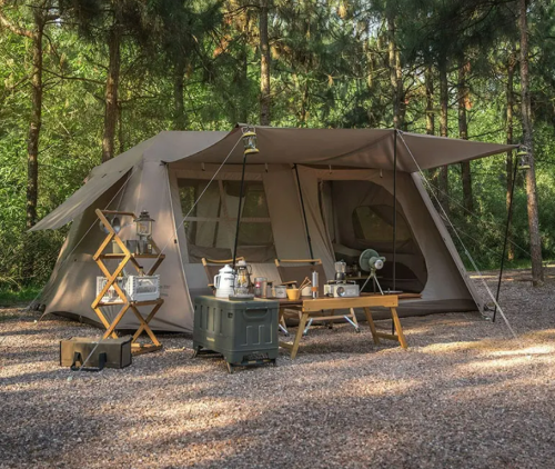 Палатка Naturehike Village 13 автоматическая 5-8-местная