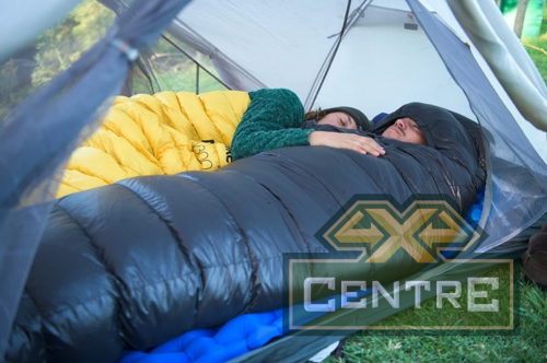 Мешок спальный Naturehike Ultralight CWZ400, 220х85 см, (правый) (ТК: +7°C), желтый