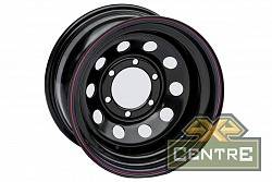 Диск OFF-ROAD-WHEELS Toyota/Nissan стальной черный 6x139,7 8xR16 d110 ET-19 (круг. отв.)