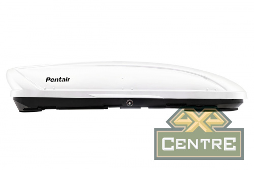 Бокс автомобильный на крышу Pentair CARAVAN 600L белый глянец, двусторонний