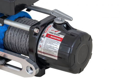 Лебёдка электрическая 12V Magnum 12000 lbs 5700 кг  (синтетический трос)