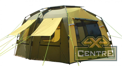 Палатка автомат всесезонная 4 Season Thermal, цвет хаки/желтый