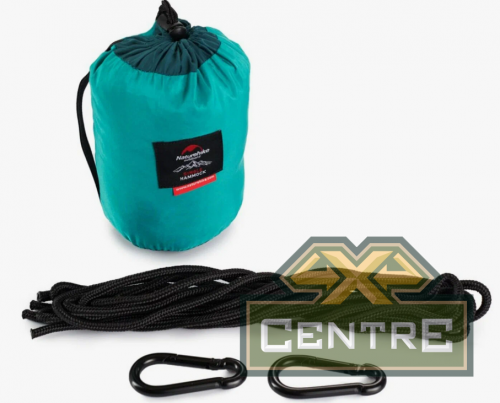 Гамак Naturehike, без планок,туристический, нейлон, синий