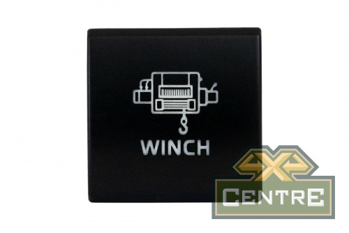 Кнопка ВКЛ/ВЫКЛ, голубой, WINCH POWER TOYOTA 22x22