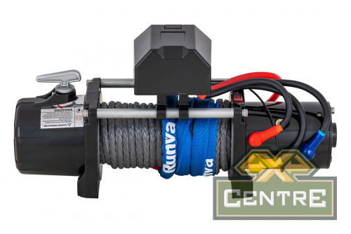 Лебёдка автомобильная электрическая 12V Magnum 9000 lbs 4200 кг (синтетический трос)