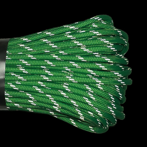Паракорд 550 CORD nylon 10м световозвращающий (neon green)