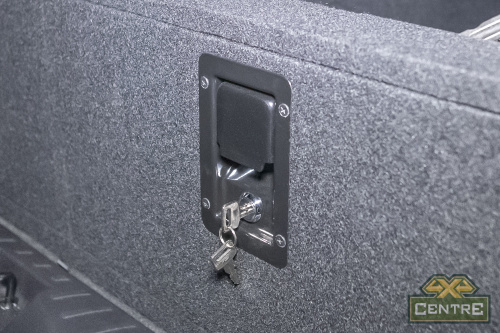 Органайзер для Toyota Land Cruiser 300 (2 выдв.ящика+клав.замки+спальник)