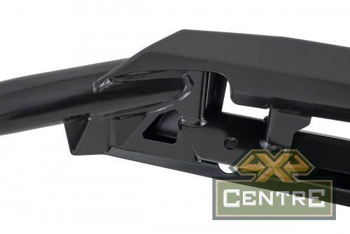 Бампер РИФ силовой передний Renault Duster 2015-2020 с квадратом под  фаркоп и защитой радиатора