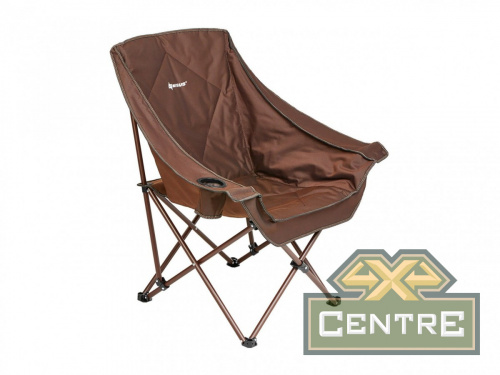 Кресло NISUS складное (коричневый) 140 кг.