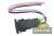 Кнопка ВКЛ/ВЫКЛ, белый, REAR DIFF LOCK TOYOTA 32x22 горизонтальная