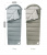 Мешок спальный Naturehike Evenlope M180, (190+30)х80 см, (правый) (ТК: +12°C), серый