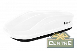 Бокс автомобильный на крышу Pentair PYTHON 360L белый глянец, двусторонний