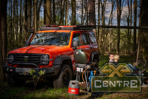 Маркиза автомобильная РИФ 2х2 м, черная