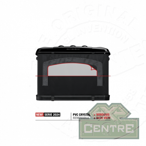 Палатка на крышу автомобиля AUTOHOME MAGGIOLINA GRAND TOUR LARGE 360 BLACK STORM, чёрный тент