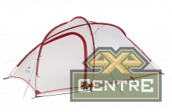 Палатка Naturehike Hiby Si 3-местная, алюминиевый каркас, серо-красный