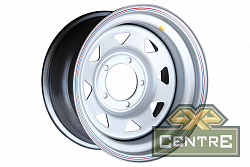 Диск усиленный УАЗ стальной серебристый 5x139,7 8xR16 d110 ET-19 (треуг. мелкий)