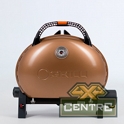 Гриль газовый O-GRILL 500MT bicolor черный-золото (в комплекте адаптер тип А)