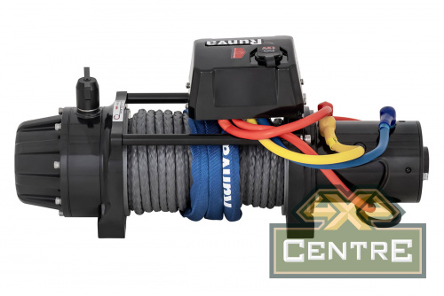 Лебёдка электрическая 12V Runva 11000 lbs 5000 кг (влагозащищенная) синтетический трос