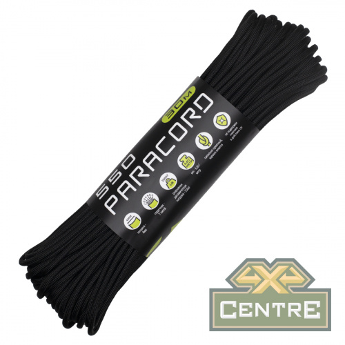 Паракорд 550 CORD nylon 30м (black)
