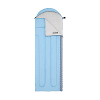 Мешок спальный Naturehike Evenlope Down L350 , (190+30)х75 см, (правый) (ТК: +3°C), голубой