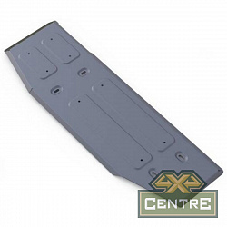 Защита топливного бака алюминий 6 мм Toyota Hilux, V - 2.4D, 2.8D, 4WD (2015+)