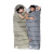 Мешок спальный Naturehike Evenlope M180, (190+30)х80 см, (правый) (ТК: +12°C), серый
