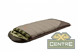 Мешок спальный кемпинговый ALEXIKA SIBERIA Wide Plus (одеяло) оливковый, правый