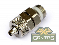 Соединение 6/4-1/8 под гибкую трубку с упл.кольцом