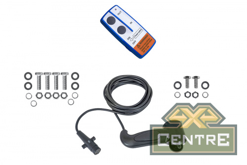 Лебёдка автомобильная электрическая 12V Magnum 9000 lbs 4200 кг (синтетический трос)