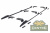 Багажник экспедиционный (платформа) РИФ 1200х2100 мм для Toyota Land Cruiser 200