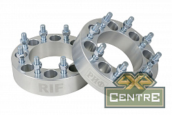 Проставки колесные РИФ 8x165,1, центр. отв. 126 мм, толщ. 50 мм (2 шт.)