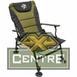 Кресло карповое УЛОВ с подлокотниками, регулируемое, до 150 кг