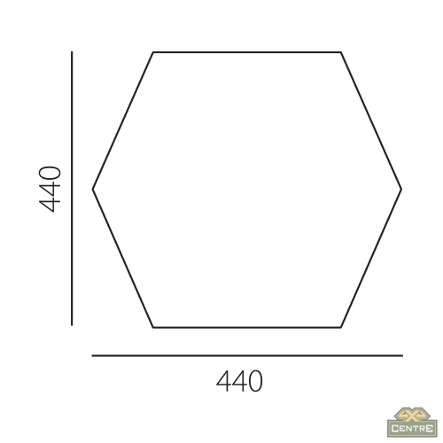 Тент BTrace 4,4x4,4 зеленый с каркасом