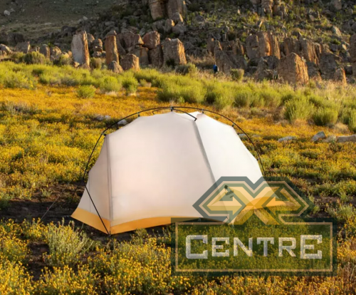 Палатка Naturehike Cloud Trace 1-местная, алюминиевый каркас, серо-желтый
