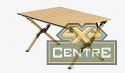 Стол туристический Naturehike складной, 86х60х44 см, с Х-образными ножками, бежевый