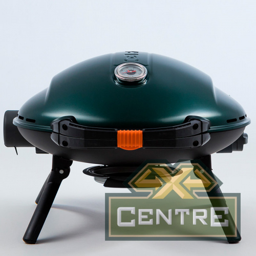 Гриль газовый O-GRILL 900МT bicolor черный-зеленый (в комплекте адаптер тип А)
