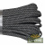 Паракорд 550 CORD nylon 10м SuperReflective (black snake)