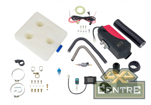 Воздушный отопитель универсальный 12/24V 5кВт, дизель