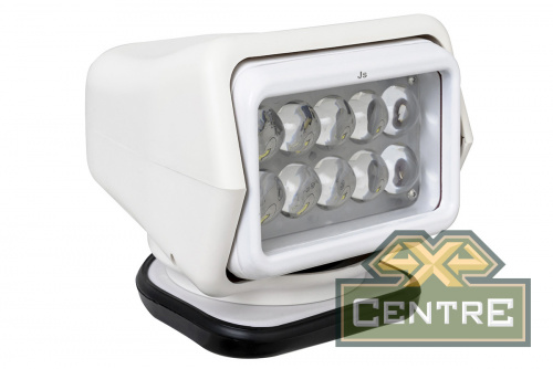 Фара-искатель 12V 50W LED с дистанционным управлением, белый (180х180х175мм) на магните