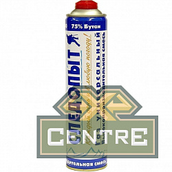 Баллон газовый резьбовой СЛЕДОПЫТ 336 гр., всесезонный