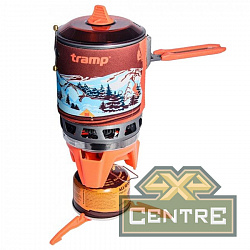 Система для приготовления пищи 1л. (Оранжевый)