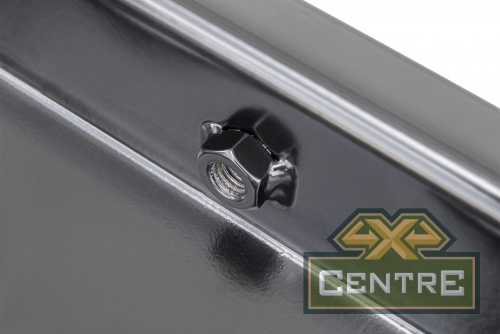 Защита радиатора под бампер РИФ для ГАЗ Соболь лифт +50 мм