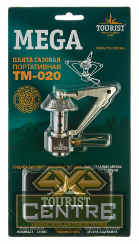 Горелка газовая TOURIST MEGA, под резьбовой баллон