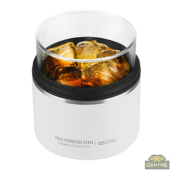 Термобокал ROCKS для крепких напитков 310 мл, белый