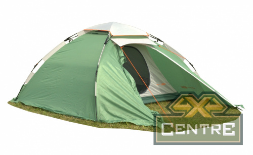 Палатка-автомат туристическая Maverick Mobile premium (светло-зеленый / светло-серый)