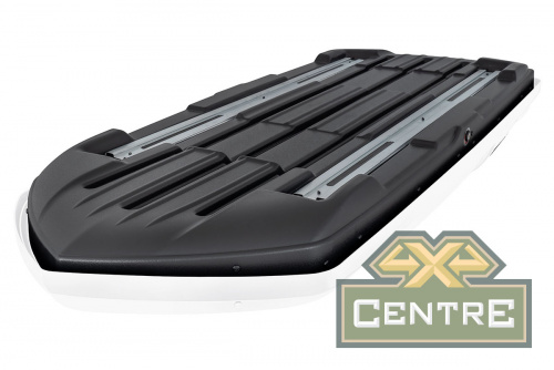 Бокс автомобильный на крышу Pentair COBRA 420L белый глянец, двусторонний