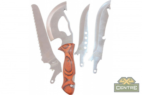 Набор туристический "СЛЕДОПЫТ", пила, топор, нож, в чехле